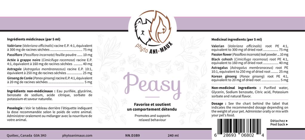 PEASY (Stress, Anxiété, Nervosité)